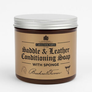 Saddle & Leather Conditioning Soap with Sponge
