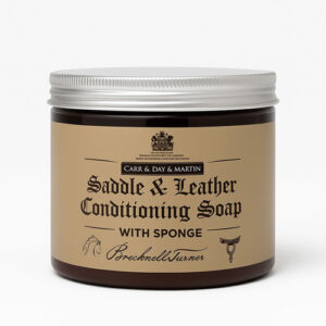 Saddle & Leather Conditioning Soap with Sponge